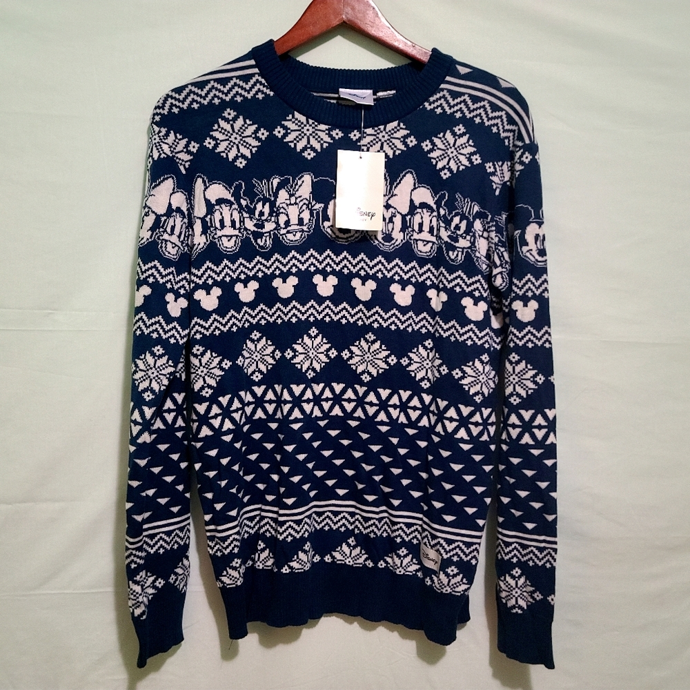 NWT Disney Sweater Mickey and Friends